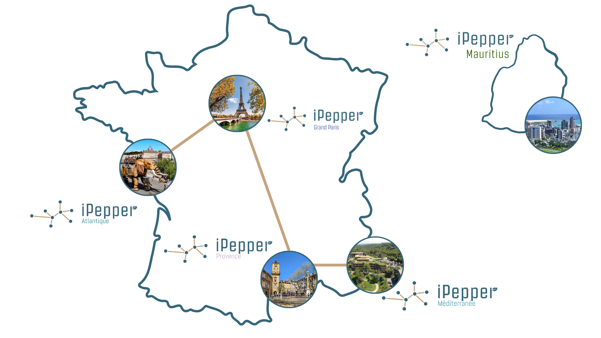 Carte de France iPepper